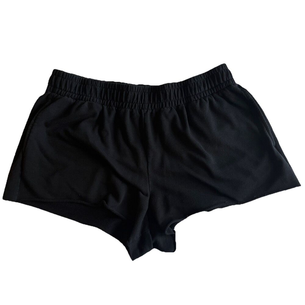 Wild Fable Shorts XXL Black Athletic  Lounge Sweatpant Pull On High Rise Pockets